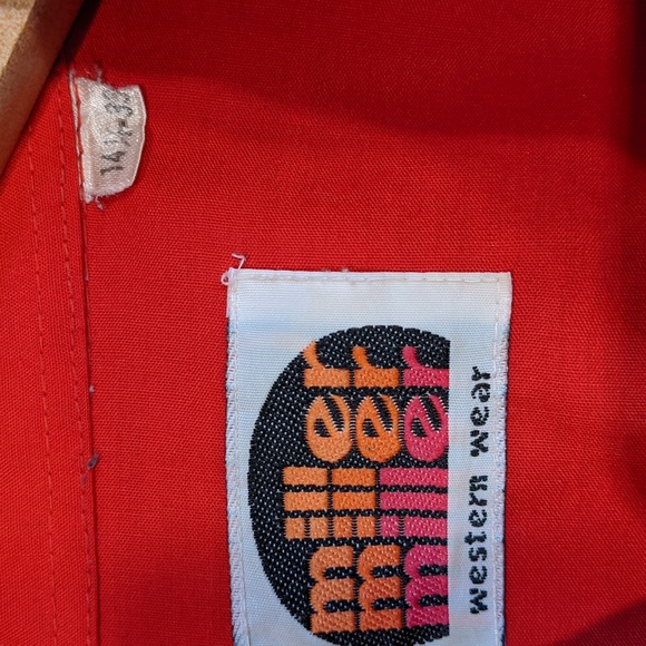 Vintage Miller red western shirt - Picture 4 of 5